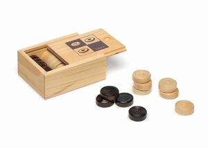 ACCESORIO DAMAS MADERA