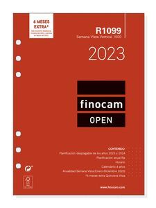 RECAMBIO ANUAL 2023 FINOCAM 1000 R1099 SV VERTICAL