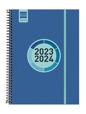 AGENDA ESCOLAR FINOCAM ESPIR LABEL E10 2023/2024 SEMANA VISTA HORIZONTAL