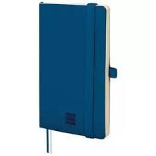 CUADERNO NEXO TAPA BLANDA 9X15 DOTTED AZUL MARINO
