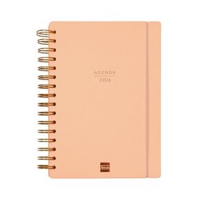 AGENDA ANUAL 16 MESES HAIKU E10 155X212 SVH 25-26 CORAL