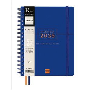 AGENDA ANUAL 16 MESES TEMPUS CUARTO SVV 25-26 AZUL