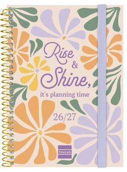 AGENDA FINOCAM ESCOLAR 26-27 8º DP SEC SHINE ESPIRAL