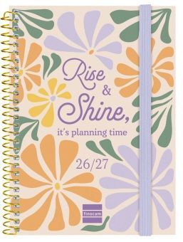AGENDA FINOCAM ESCOLAR 26-27 8º SVH SEC SHINE ESPIRAL