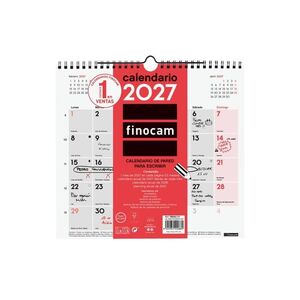 CALENDARIO PARED 2027 ESCRIBIR M
