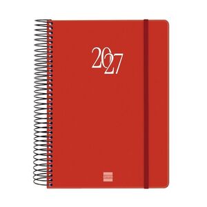 AGENDA ANUAL 2027 MY E10 DP ROJO