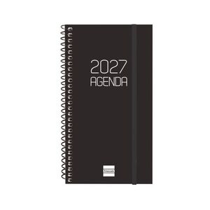 AGENDA FINOCAMANUAL OPAQUE E9 SVH 2027 NEGRO