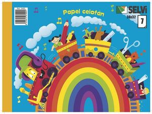 BLOC PAPEL CELOFAN PARA MANUALIDADES