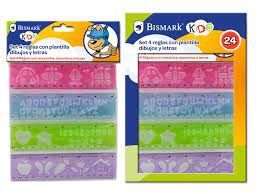 SET 4 REGLAS DIBUJOS Y LETRAS