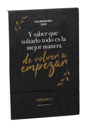 CALENDARIO 2021 DEFREDS