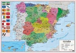 VADE ESCOLAR MAPA DE ESPAÑA