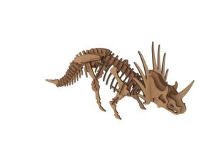 MAQUETA WOOD MODELS 3D POCKET STYRACOSAURUS