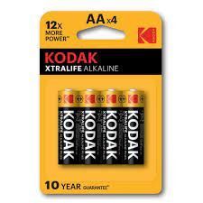 BLISTER 4 PILAS KODAK XTRALIFE KAA LR06