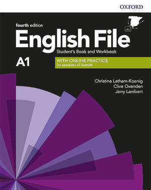 ENGLISH FILE A1 STUDENT'S BOOK AND WORKBOOK FOURTH EDITION