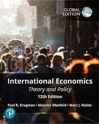 INTERNATIONAL ECONOMICS THEORY AND POLICY