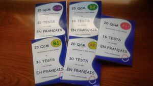 25 QCM QUESTIONNAIRES A CHOIX MULTIPLE ET 36 TESTS EN FRANÇAIS B1