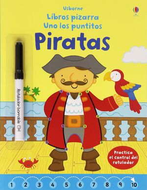 UNO LOS PUNTITOS. PIRATAS. LIBROS PIZARRA