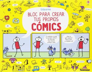 BLOC PARA CREAR TUS PROPIOS CÓMICS