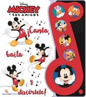 LA NOTA MUSICAL MICKEY Y AMIGOS LMN 6B