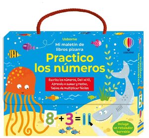 PRACTICO LOS NÚMEROS MI MALETÍN DE LIBROS PIZARRA
