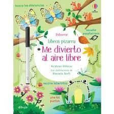 MI DIVIERTO AL AIRE LIBRE LIBROS PIZARRA