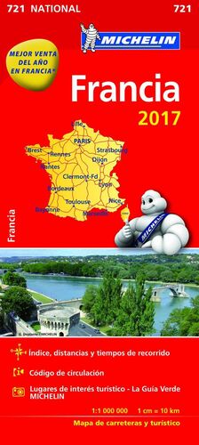 MAPA NATIONAL FRANCIA