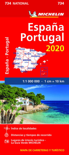 MAPA NATIONAL ESPAÑA - PORTUGAL 2020