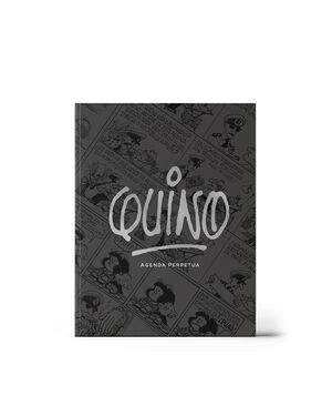 QUINO AGENDA ENCUADERNADA PERPETUA NEGRA