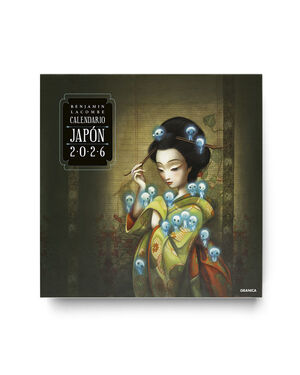 JAPÓN BENJAMIN LACOMBE CALENDARIO DE PARED 2026