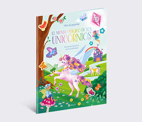 EL MUNDO MÁGICO DE LOS UNICORNIOS LIBRO DE PEGATINAS