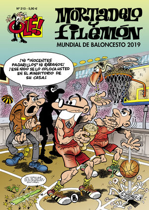 MORTADELO Y FILEMON MUNDIAL DE BALONCESTO 2019