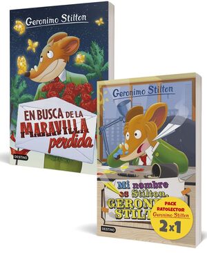 GERONIMO STILTON PACK RATOLECTOR 2X1