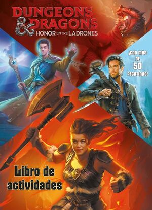 DUNGEONS & DRAGONS HONOR ENTRE LADRONES LIBRO DE ACTIVIDADES CON PEGATINAS