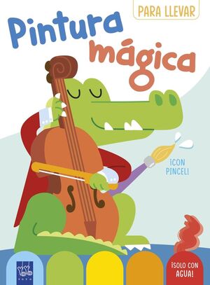 PINTURA MÁGICA PARA LLEVAR COCODRILO