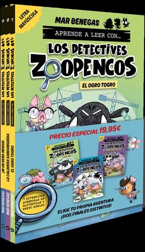PACK LOS DETECTIVES ZOOPENCOS 7-8-9