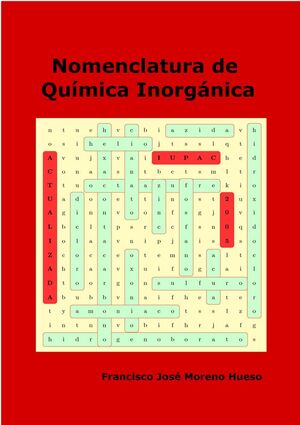 NOMENCLATURA DE QUIMICA INORGANICA