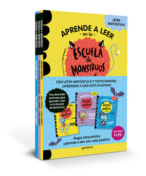 PACK ESCUELA DE MONSTRUOS  4 5 Y 6