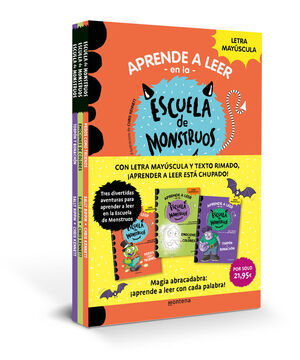 PACK ESCUELA DE MONSTRUOS 7 8 Y 9