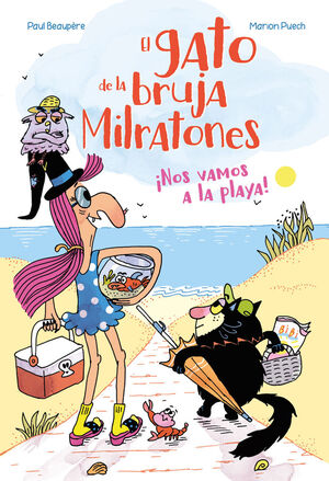 EL GATO DE LA BRUJA MILRATONES NOS VAMOS A LA PLAYA