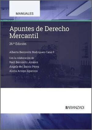 APUNTES DE DERECHO MERCANTIL 27 ED