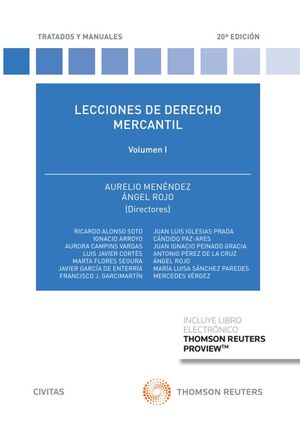 LECCIONES DE DERECHO MERCANTIL VOLUMEN I
