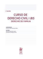 CURSO DE DERECHO CIVIL I BIS