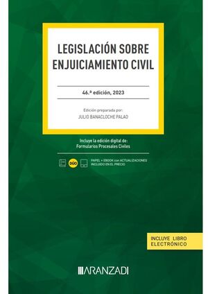 LEGISLACIÓN SOBRE ENJUICIAMIENTO CIVIL