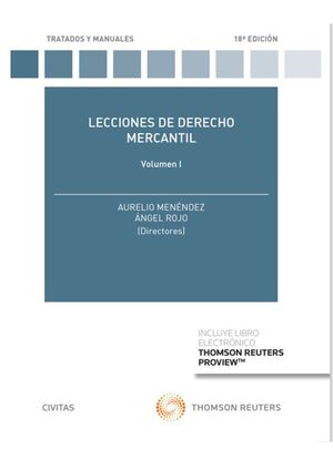 LECCIONES DE DERECHO MERCANTIL VOLUMNE I