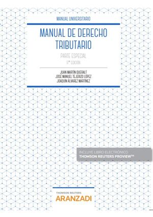 MANUAL DE DERECHO TRIBUTARIO PARTE ESPECIAL