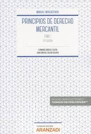 PRINCIPIOS DE DERECHO MERCANTIL TOMO I