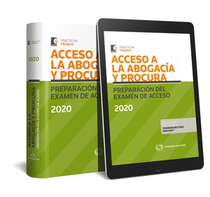 ACCESO A LA ABOGACÍA Y PROCURA. PREPARACIÓN DEL EXAMEN DE ACCESO 2020 (PAPEL + E