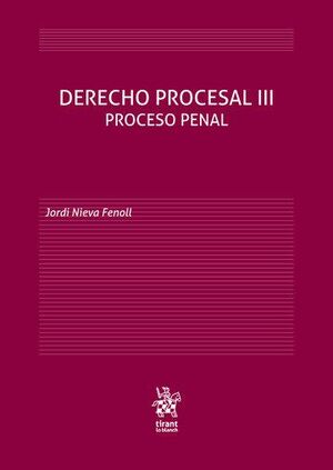 DERECHO PROCESAL III