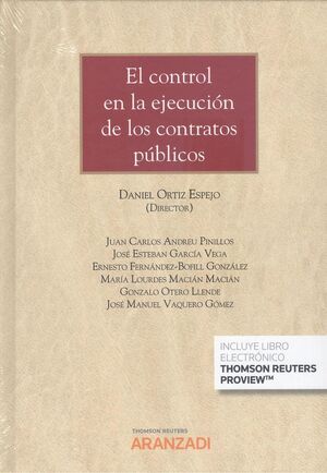 EL CONTROL EN LA EJECUCION DE LOS CONTRATOS PUBLICOS