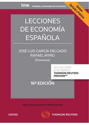 LECCIONES DE ECONOMIA ESPAÑOLA